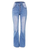 Kerryl™ - Sexy Denim Broek met Hoge Taille