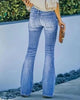 Kerryl™ - Sexy Denim Broek met Hoge Taille