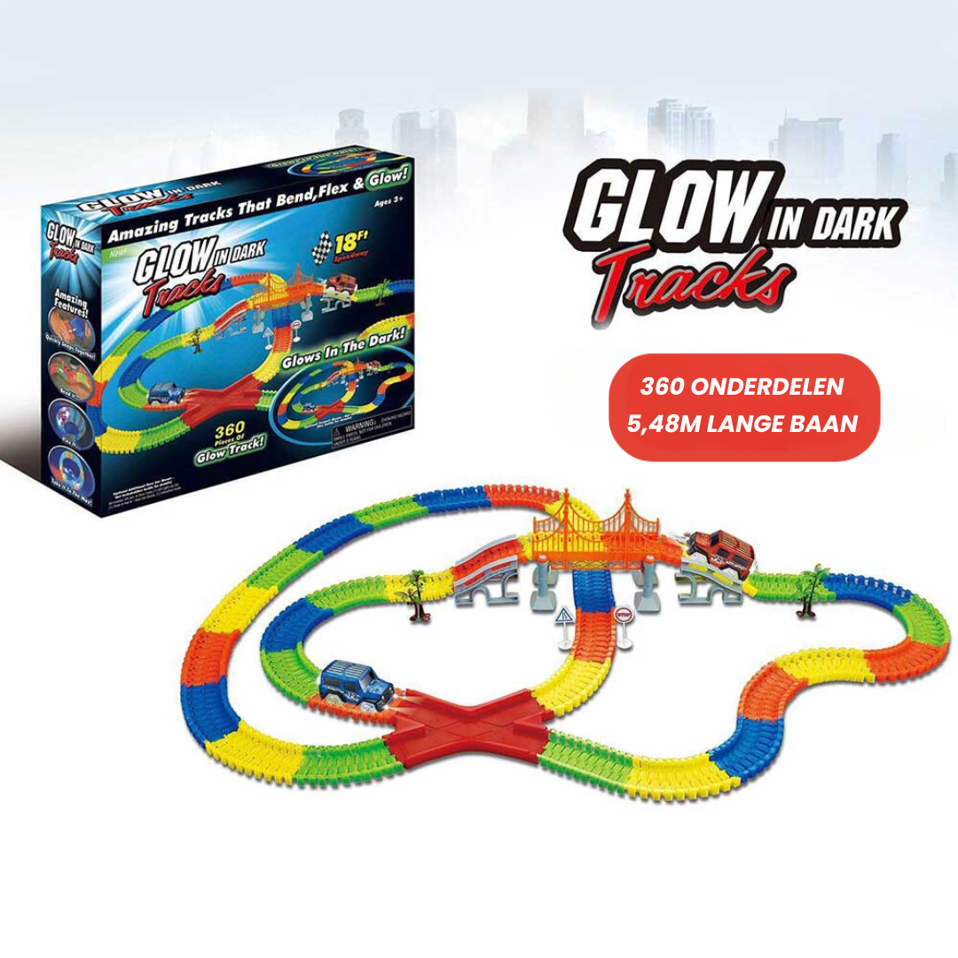 GlowTrack™ - Beleef Zelfverlichtende Avonturen Met Onze Racetrack!