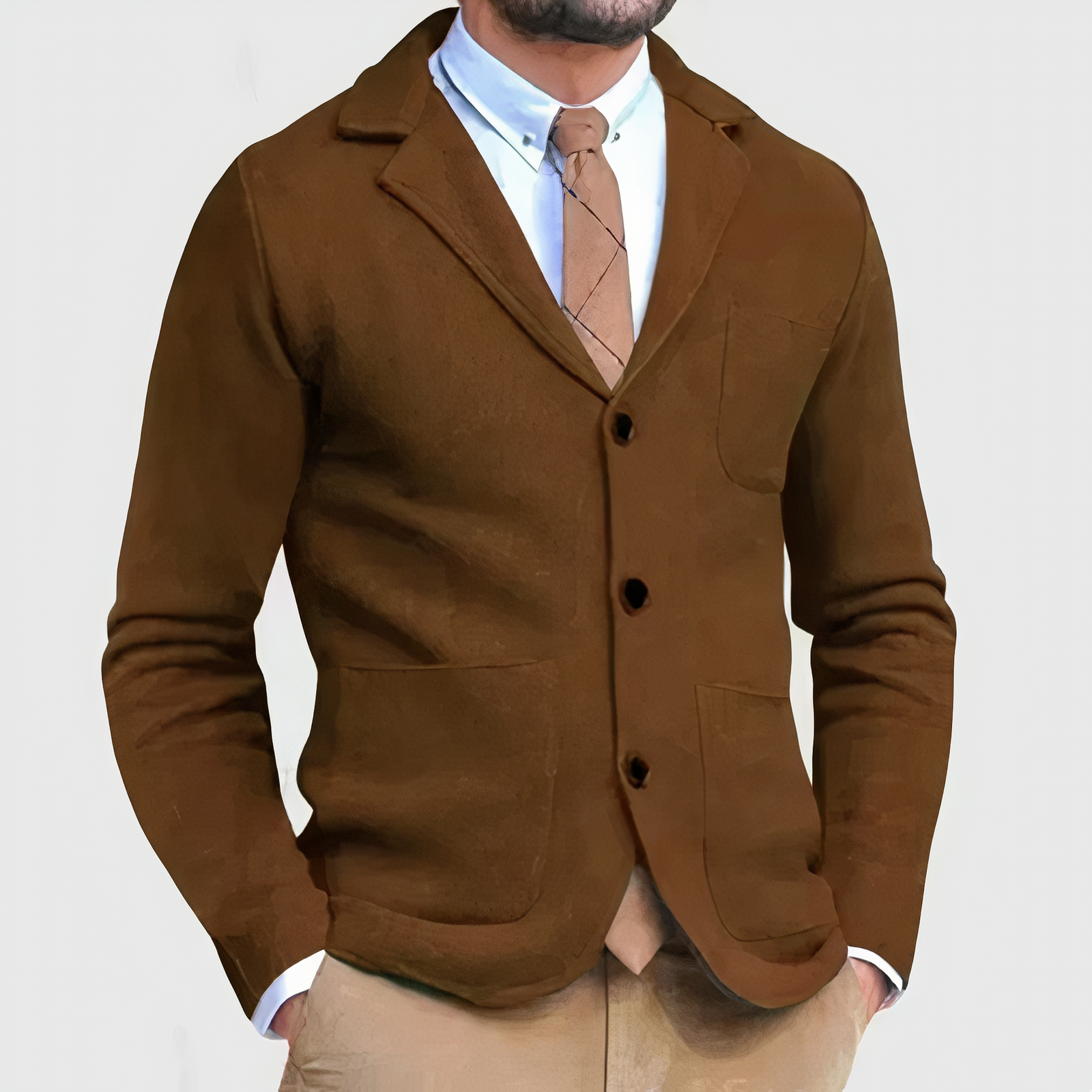 Javier™ - Heren Wollen Blazer