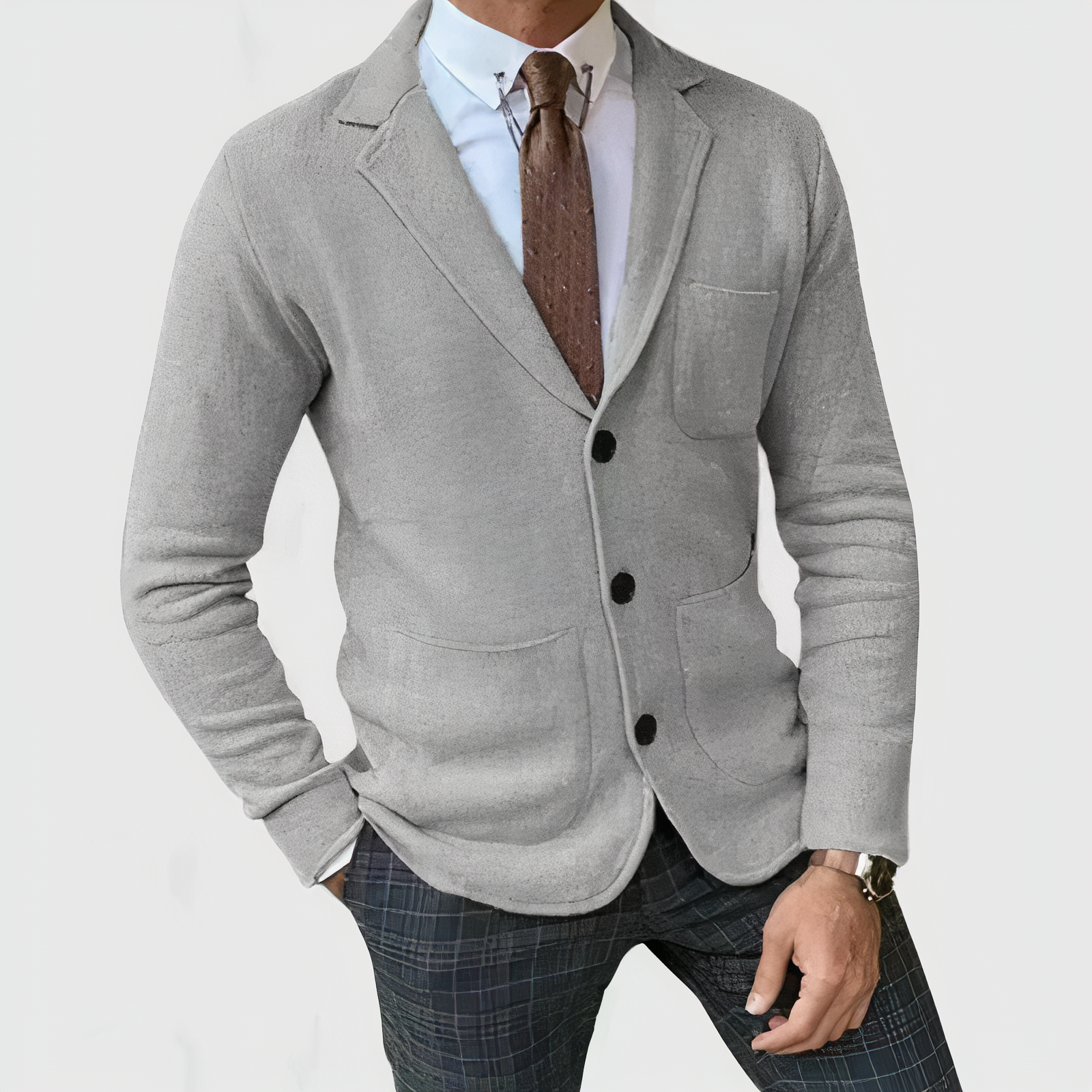 Javier™ - Heren Wollen Blazer