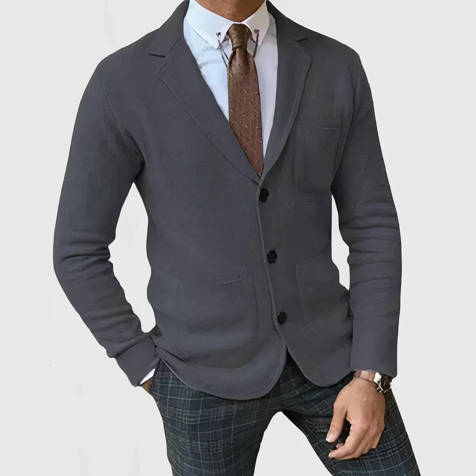 Javier™ - Heren Wollen Blazer