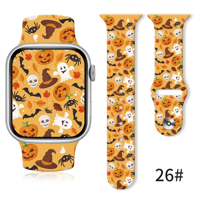 Halloween Spectacle™ | Unieke en Plezierige Apple Watch Bandjes voor Jouw Fa-boo-lous Look | 1+1 GRATIS