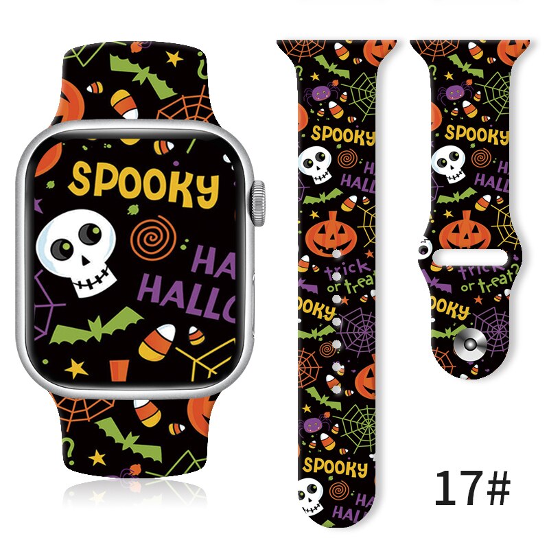 Halloween Spectacle™ | Unieke en Plezierige Apple Watch Bandjes voor Jouw Fa-boo-lous Look | 1+1 GRATIS