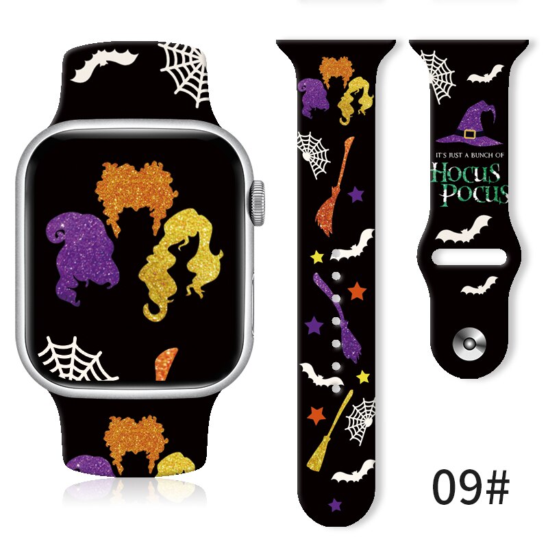 Halloween Glamour™ | Unieke en Betoverende Apple Watch Bandjes voor Jouw Griezelige Look | 50% KORTING