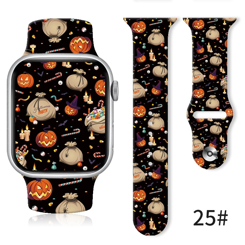 Halloween Glamour™ | Unieke en Betoverende Apple Watch Bandjes voor Jouw Griezelige Look | 50% KORTING