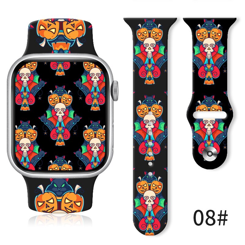 Halloween Spectacle™ | Unieke en Plezierige Apple Watch Bandjes voor Jouw Fa-boo-lous Look | 1+1 GRATIS