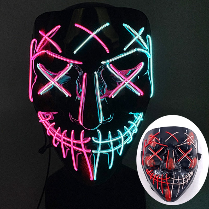 HauntedAura™ | LED Halloween Maskers | Creëer Magische Halloween Herinneringen | 1+1 GRATIS