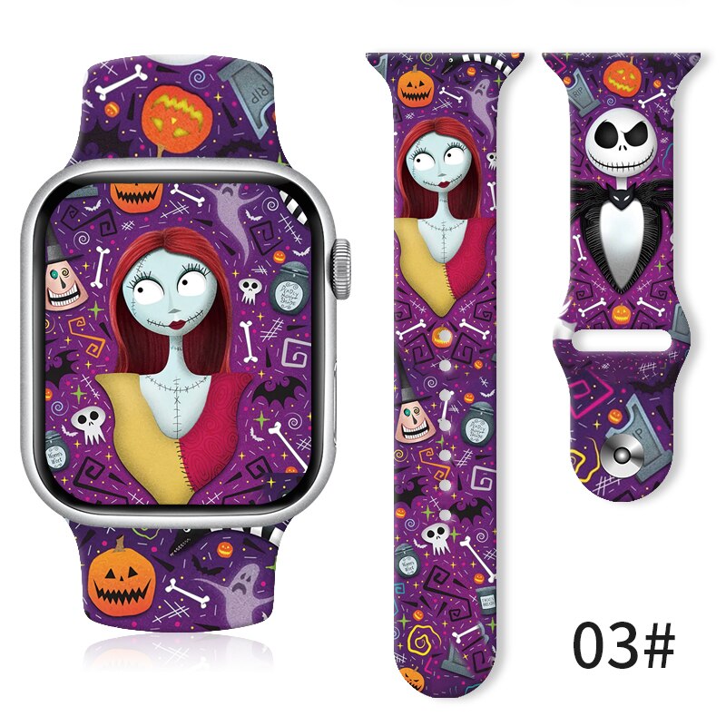 Halloween Spectacle™ | Unieke en Plezierige Apple Watch Bandjes voor Jouw Fa-boo-lous Look | 1+1 GRATIS