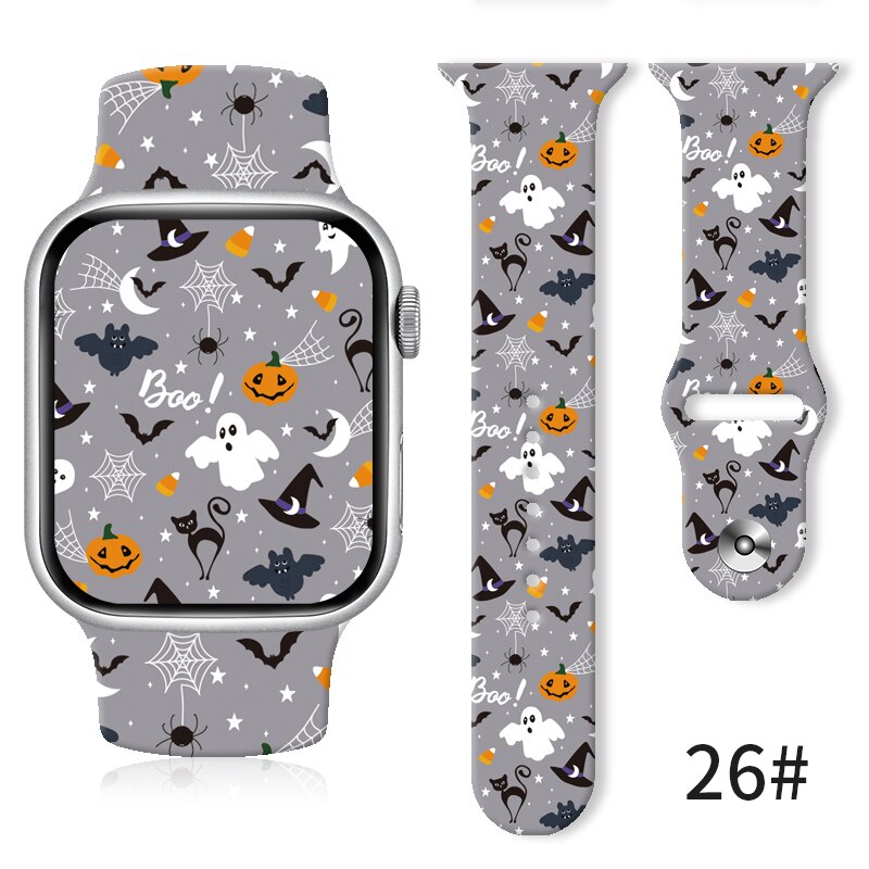 Halloween Glamour™ | Unieke en Betoverende Apple Watch Bandjes voor Jouw Griezelige Look | 50% KORTING