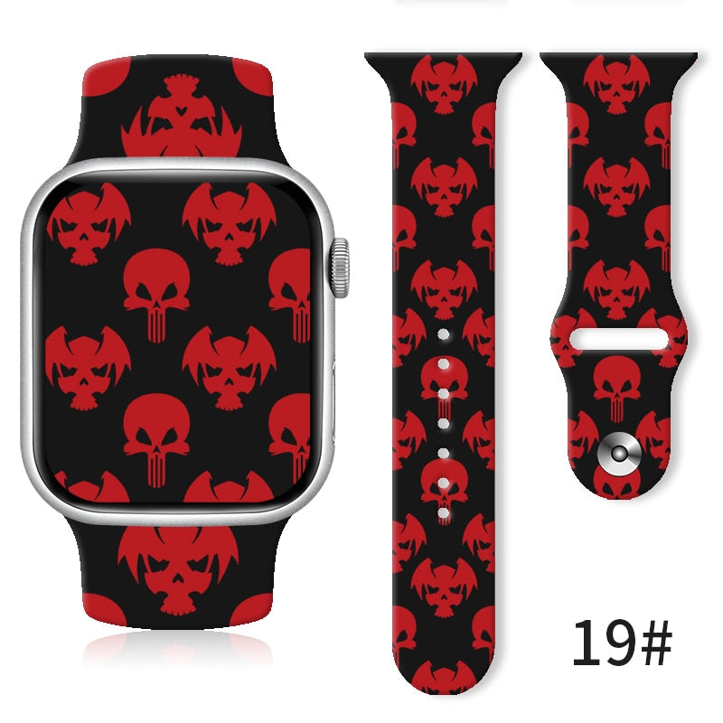 Halloween Glamour™ | Unieke en Betoverende Apple Watch Bandjes voor Jouw Griezelige Look | 50% KORTING