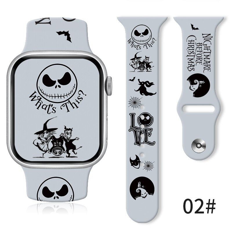 Halloween Glamour™ | Unieke en Betoverende Apple Watch Bandjes voor Jouw Griezelige Look | 50% KORTING