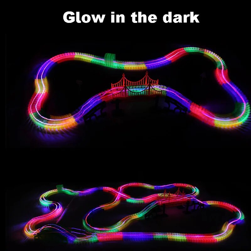 GlowTrack™ - Beleef Zelfverlichtende Avonturen Met Onze Racetrack!