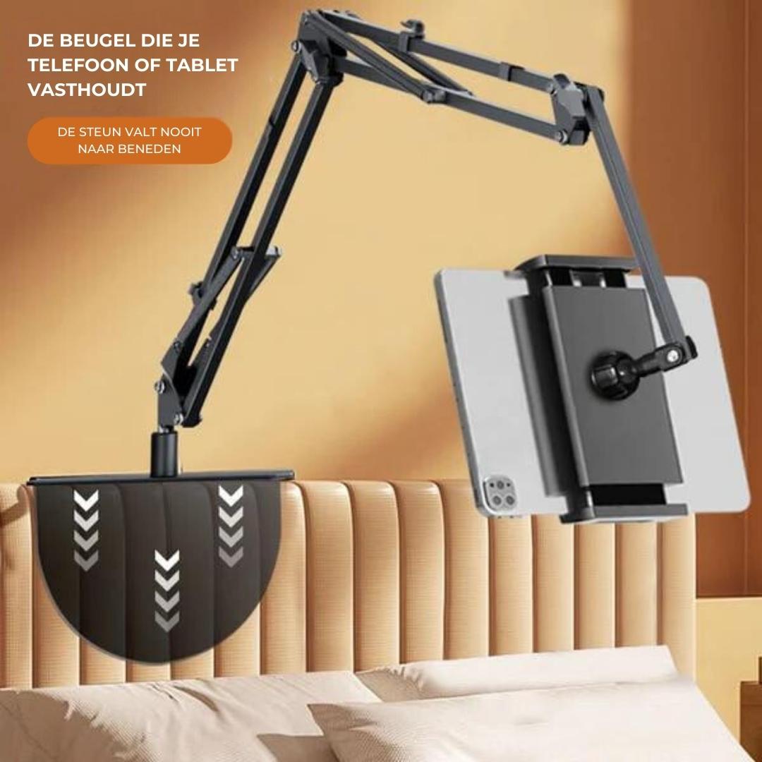 Easy-Bedside™ Telefoon/Tablet Houder | Geniet ongestoord van entertainment in bed | 50% KORTING