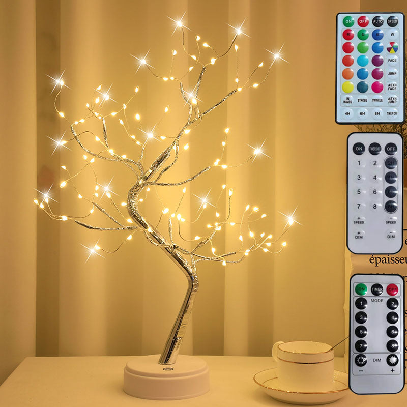 LuminTree™ | Jouw Betoverende LED Tafelboomlamp | 50% KORTING