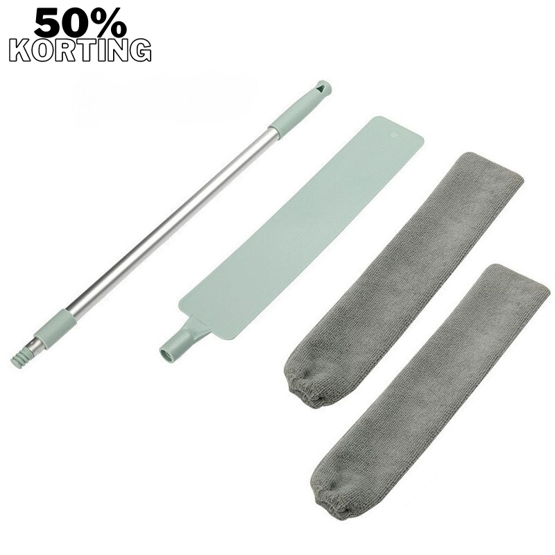 FlexiDuster PRO™ | Nooit meer Rug- of Kniepijn tijdens het Schoonmaken (50% KORTING)