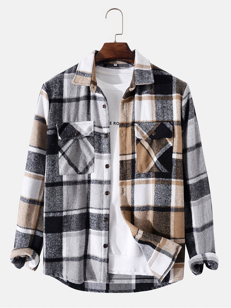 UrbanCheck™ Overshirt | Straal klasse uit deze winter | 50% KORTING