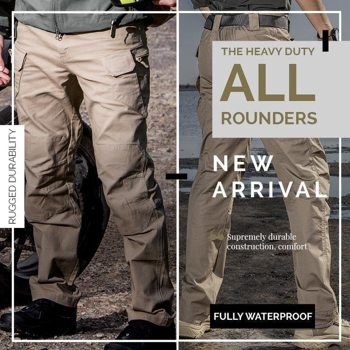 AlphaGuard™ - Tactische IX7 Waterdichte Outdoor Broek