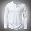 EliteKnit Henley™ | Luxe Herenshirt met Lange Mouwen | 50% KORTING