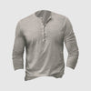 ElevateWear™ | Tijdloos Klassieke Henley Shirt | Stijlvol Comfort voor elk Seizoen | 50% KORTING