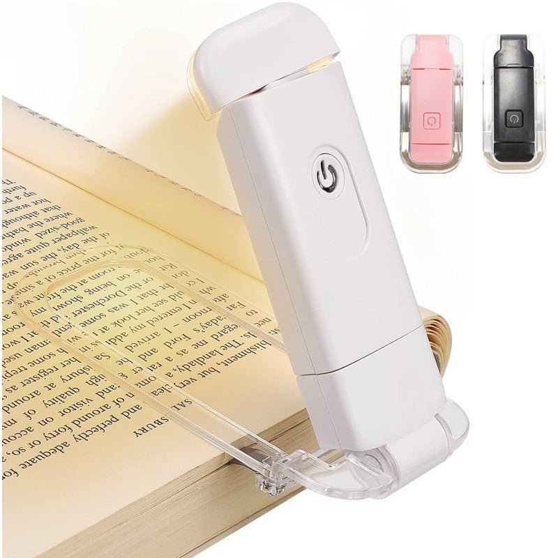 BookLightPro™ | Draagbare USB Boekenlamp met 3 Helderheidsniveaus - Perfect voor Nachtlezers (1+1 GRATIS)