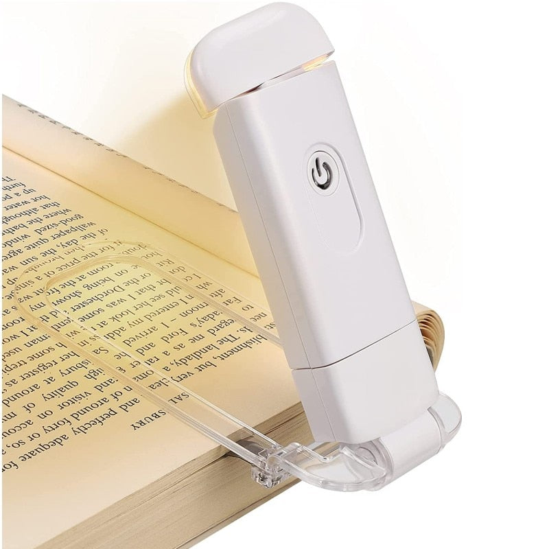 BookLightPro™ | Draagbare USB Boekenlamp met 3 Helderheidsniveaus - Perfect voor Nachtlezers (1+1 GRATIS)