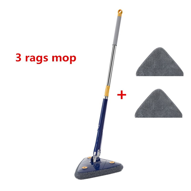 (50% KORTING) SuperMop™ | 360° Roterende Vloermop + 2 GRATIS Doeken – Alles-in-1 Moeiteloos Schoonmaken