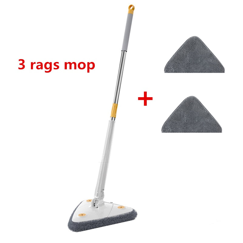 (50% KORTING) SuperMop™ | 360° Roterende Vloermop + 2 GRATIS Doeken – Alles-in-1 Moeiteloos Schoonmaken