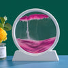 Zandkunst Wonder™ | Hypnotiserend Rond Glas Decor voor Unieke Interieurs (50% KORTING)