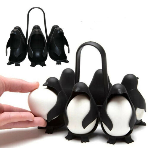 Pinguïn Egg Buddy™ | Nooit meer verbrande vingers met deze unieke eierkoker (1+1 GRATIS)