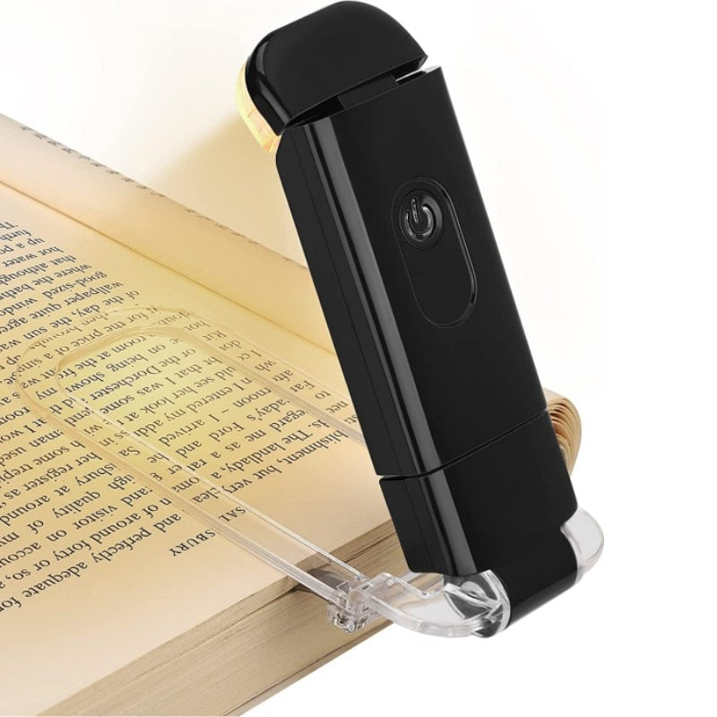 BookLightPro™ | Draagbare USB Boekenlamp met 3 Helderheidsniveaus - Perfect voor Nachtlezers (1+1 GRATIS)