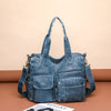 Chic Denim Tote™ | Multifunctionele Handtas voor Stijlvol Comfort (50% KORTING)