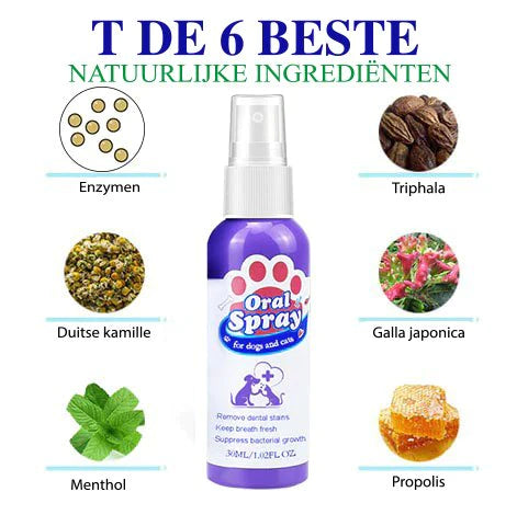 Gebitskracht™ | Optimale Gebitsverzorging voor Honden & Katten (1+1 GRATIS)