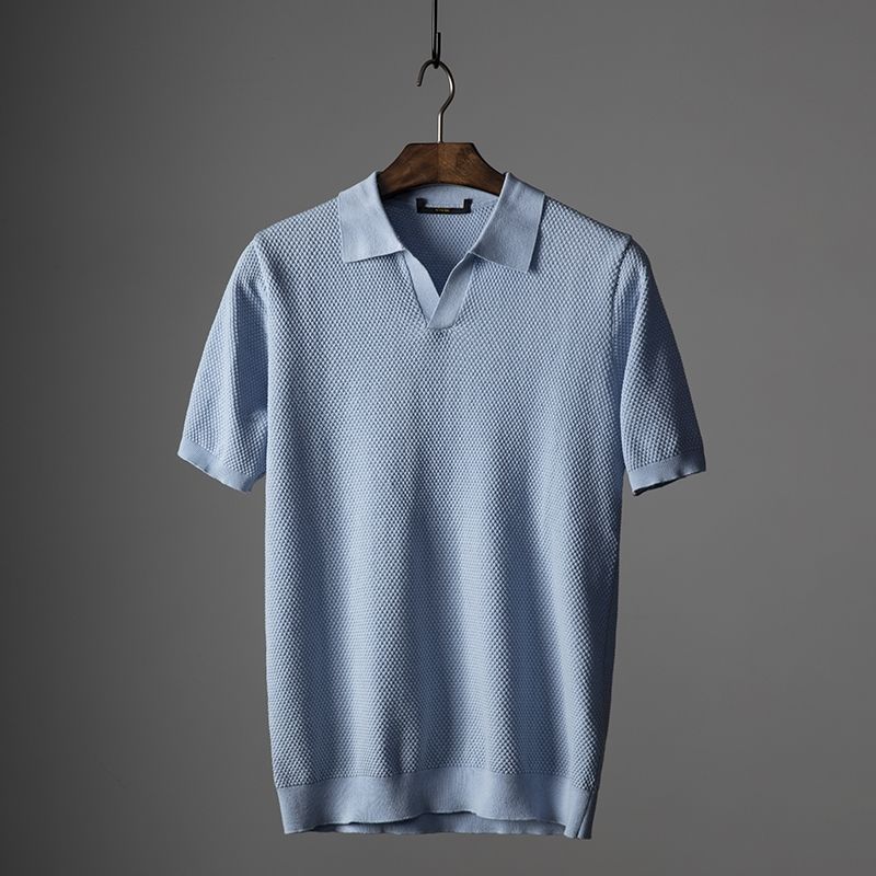 Luxor Elegance™ | Gebreid Poloshirt voor Heren | 50% KORTING