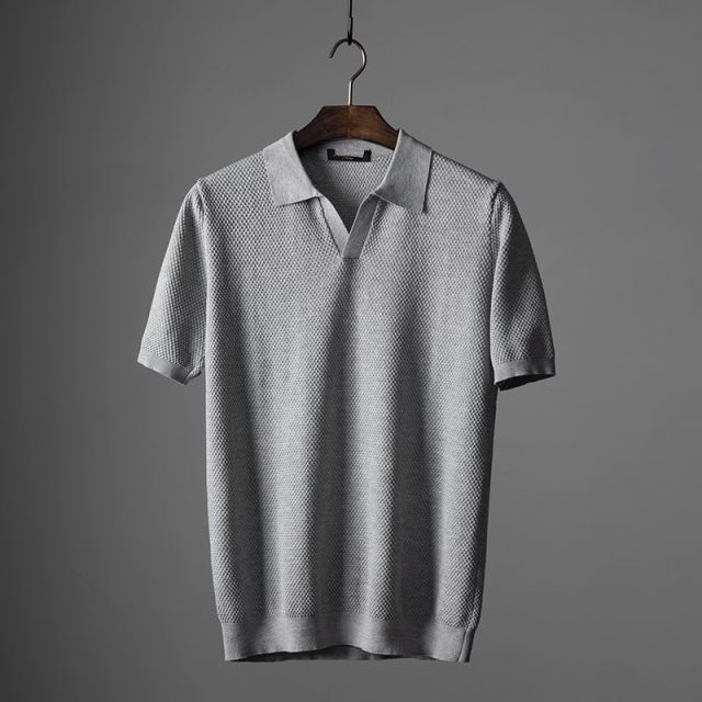 Luxor Elegance™ | Gebreid Poloshirt voor Heren | 50% KORTING