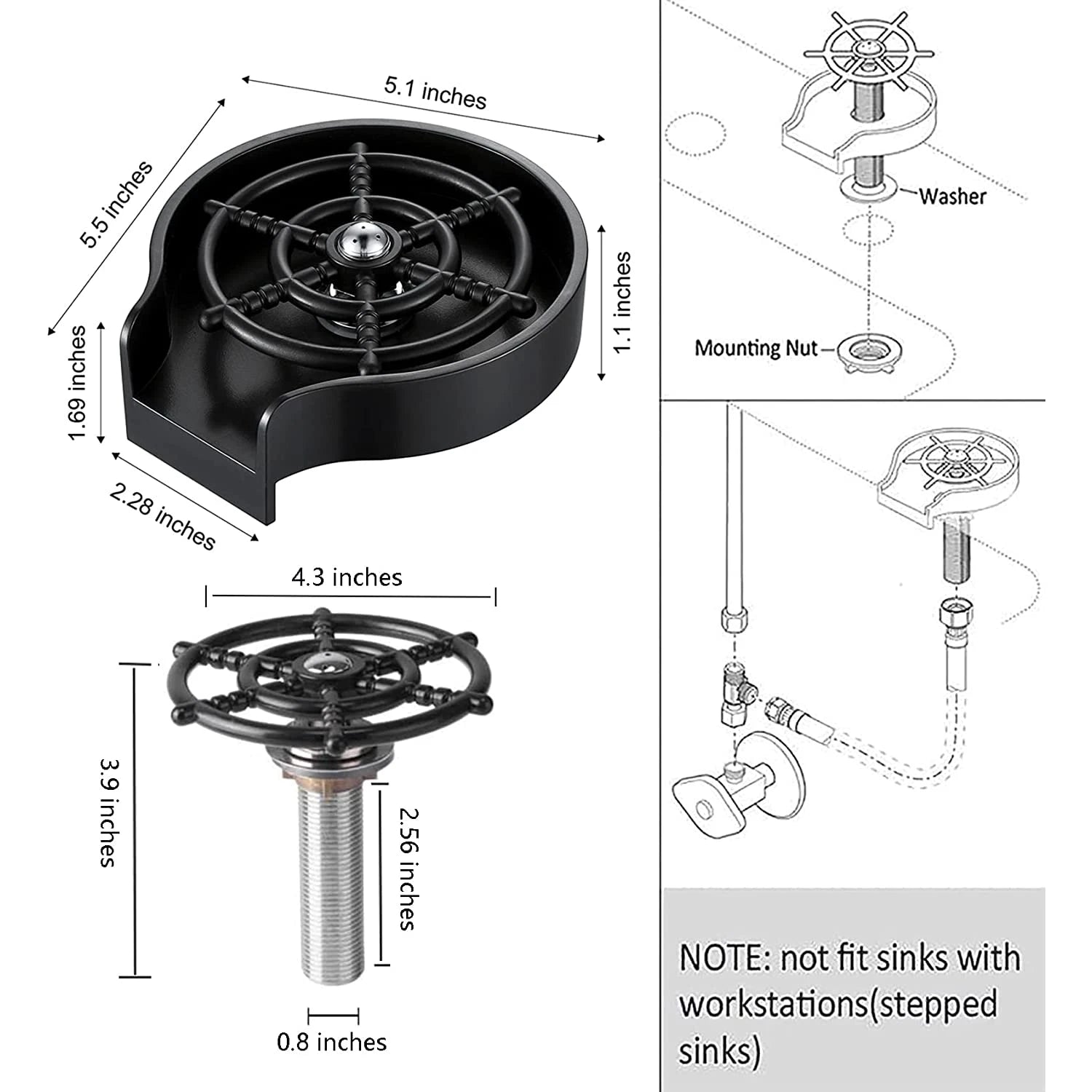 EasyWasher™ | Maak Glazenwassen Makkelijk (50% KORTING)